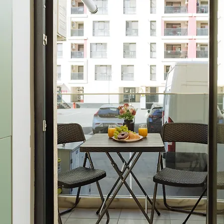 Plaza Cozy Exigent Lujerului - Free Private Parking 公寓