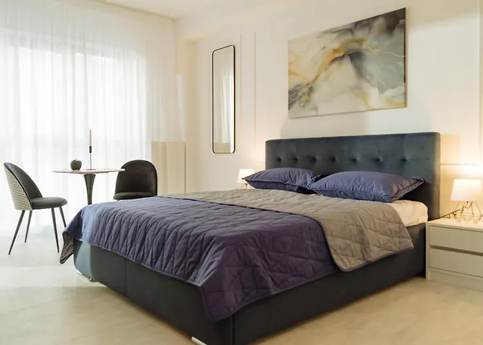 Lejlighed Plaza Cozy Exigent Lujerului - Free Private Parking Bukarest