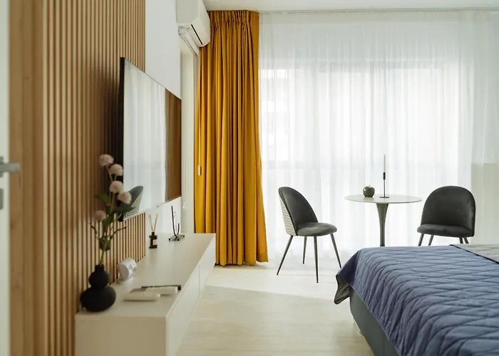 아파트 Plaza Cozy Exigent Lujerului - Free Private Parking