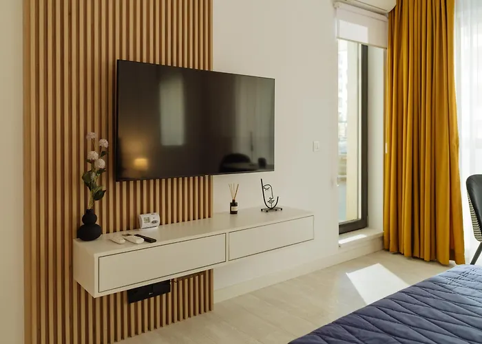 아파트 Plaza Cozy Exigent Lujerului - Free Private Parking 부쿠레슈티